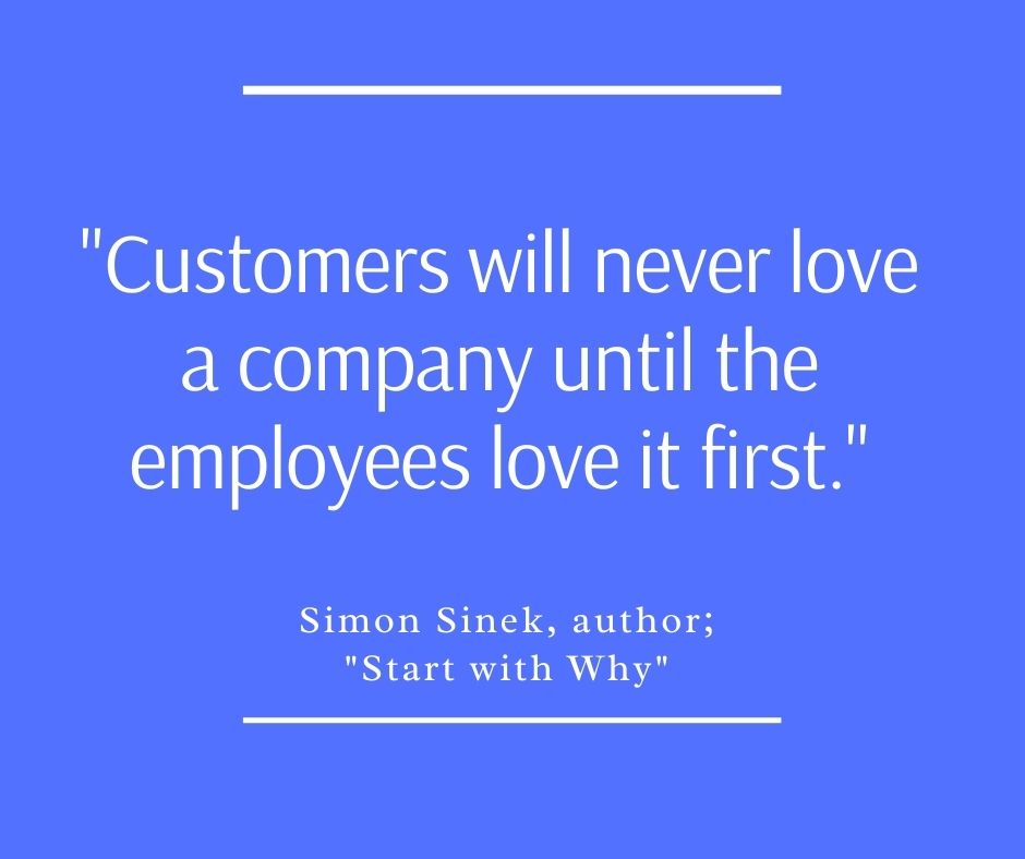 Customers love a company